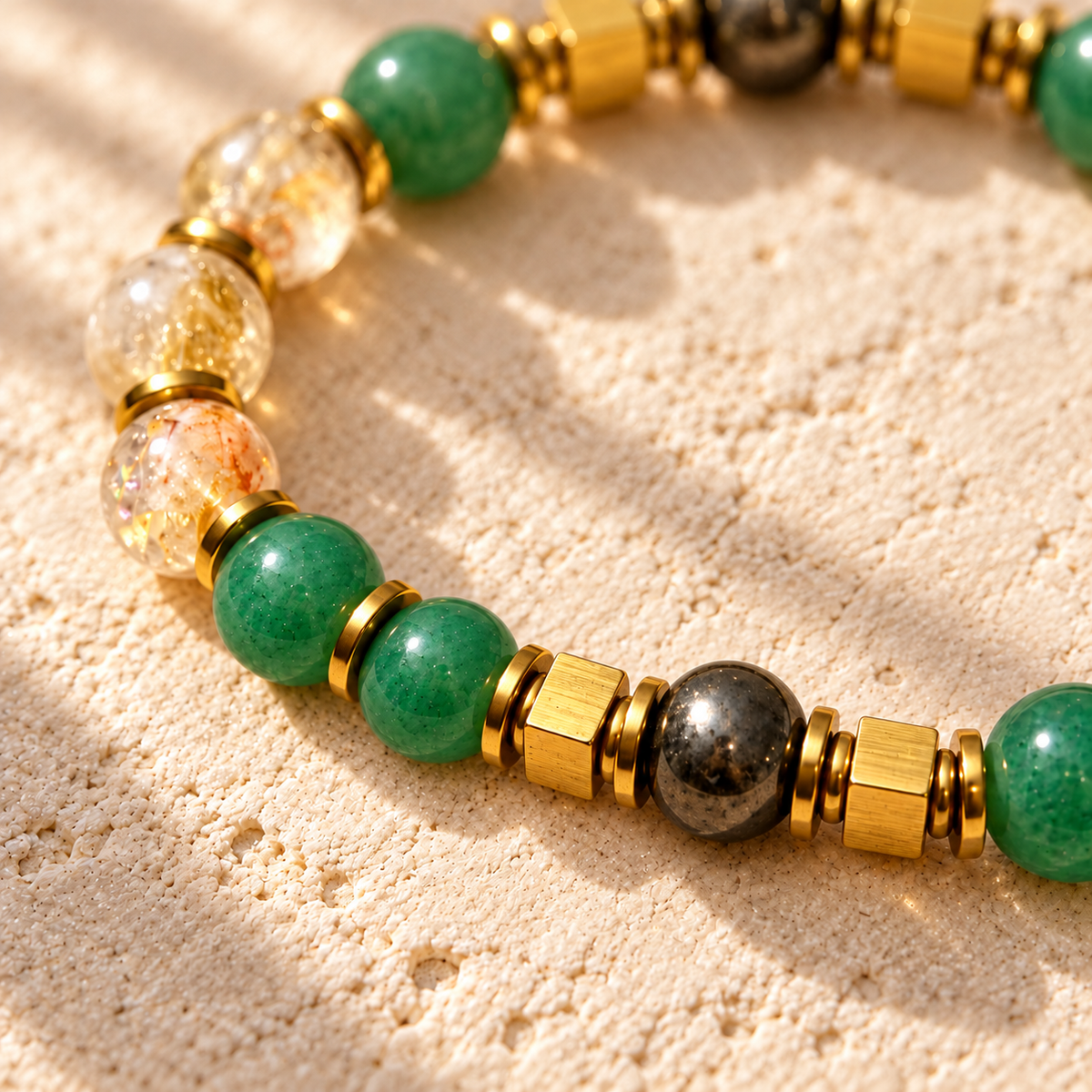 Pulsera Signature Oro y Miel